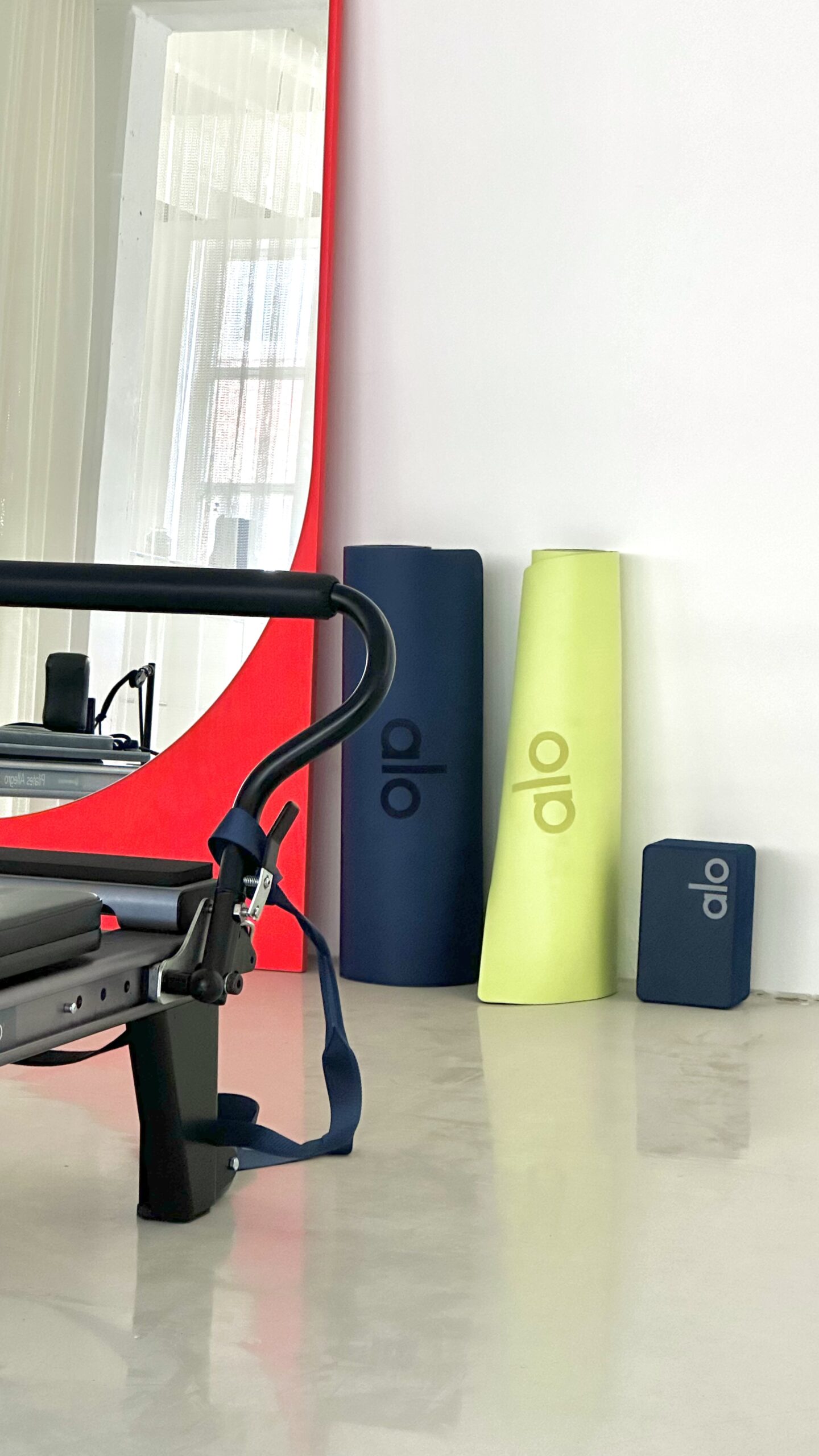 Trainingsbereich für Pilates Ausbildung mit Geräten